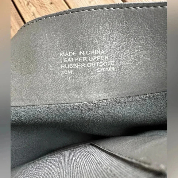 Michael Kors Leigh Boot Gray Sz 10M - Picture 7 of 13